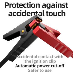 Arrancador de batería de coche portátil de 12V 1000A Peak Car Battery Booster Luz LED para gasolina Diesel Coches Camiones Motocicletas - Product Image 4