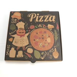 Scatola per Pizza in Carta <span class=keywords><strong>di</strong></span> Alta Qualità, Monouso, 6 7 8 9 10 Pollici, Nera/Marrone/Bianca, Scatola per Consegna Pizza - Product Image 6