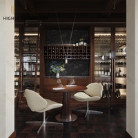 Ensemble de salle à manger de luxe de haute qualité, chaises et tables en bois pour restaurant, meubles sur mesure pour restaurant