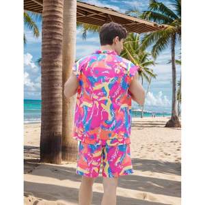 Conjunto de 2 Piezas de Pantalones Cortos con Temática de los 80s y 90s para Hombre, Disfraz de Fiesta, Traje de Fantasía - Product Image 4