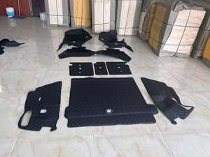 カーアクセサリーラグジュアリーダブルレイヤー、コイルマット付き。レザーカスタマイズ。工場卸売。7Dカーマット - Product Image 5