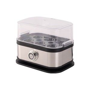 Nouvelle Cuiseuse à Œufs Électrique Automatique 2025 pour Usage Domestique, 6 Œufs, 200W, 1L, Acier Inoxydable, Contrôle de Température PTC, Anti-Cuisson à Sec, Classe <span class=keywords><strong>A</strong></span> - Product Image 1