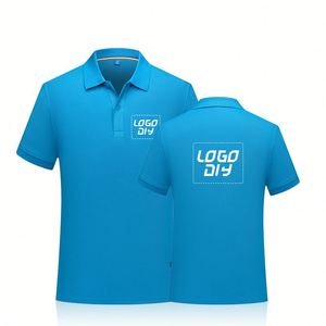 เสื้อโปโลแขนสั้นผ้าฝ้ายแท้ 100% สำหรับขายส่ง แบบยูนิเซ็กซ์ ลายพิมพ์ปักโลโก้  ผ้าปิเก้ - Product Image 1