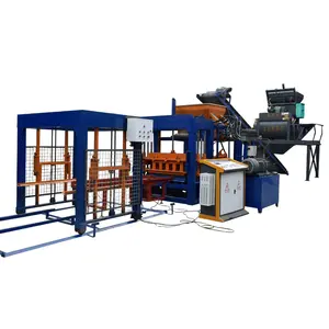 QT5-15 Cement Block Making Machine Mold Mould Making Building Form Machine For Sale Block Making Machine Fully Automatic