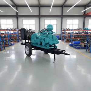 Bomba de Pistón Triplex Horizontal BW850/20, 850L/min, 20MPa, Accionada por Motor, para Perforación de Pozos Profundos, Minería y Perforación Petrolera - Product Image 1
