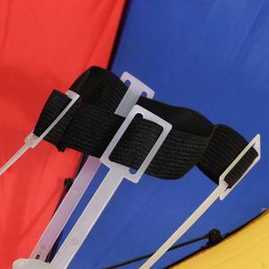 Chapeau de parapluie de Protection contre la pluie pliable en plein air Portable étanche manuel Camping pêche plage chapeaux pour cadeaux - Product Image 5