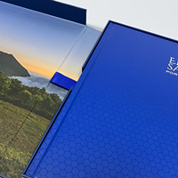 Cajas y Bolsas Personalizadas para Libros con Impresión Offset, Asa de Cinta, Logotipo en Lámina Plateada, Libro de Tapa Dura con Barniz UV Localizado