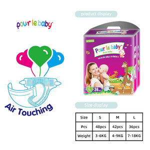 Couches-culottes jetables pour bébé avec logo personnalisé, 3 tailles, super absorbantes, pour usage de jour et de nuit - Product Image 5