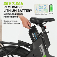 Vélo électrique pliable de ville en stock dans l'entrepôt européen, 20 pouces, léger, 250W, assistance au pédalage, homologué pour la route