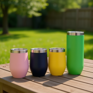 Hipdeer 12Oz Stainless Steel Vacuum Insulated Tumbler Flip Straw Sports Water Bottle Portable Leak Proof Outdoor Use - Product Image 2