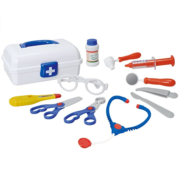 Комплект детских игрушек-врачей, портативный рюкзак, медицинский комплект, ролевые игры, Классические игрушки для детей