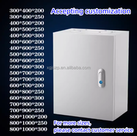 Boîte électrique étanche IP66 en acier inoxydable, boîtier de distribution d'alimentation, boîte électrique en métal