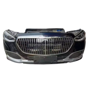 High-quality suitable for Mercedes-Benz S-Class accessories LED headlights and new plastic front bumper with clips exterior <b>car</b> - Product Image 5