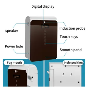 Intelligentes Hotel-Duft-Induktionsgerät Aroma-Diffusor mit Kraftstoff-Erinnerungsfunktion und Sprachfunktion