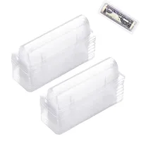 Porta Carte in Plastica Trasparente per Animali Domestici, Confezione Blister Quadrata in PVC con Finestra per Balsamo Labbra, Utilizzata per Imballaggio di Orologi e Utensili