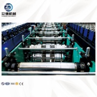 Mesin Pembentuk Genteng Atap Presisi Tinggi Terbaru dengan PLC & Gear/Bearing, Lini Produksi Tutup Atap Logam yang Efisien