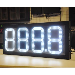 Cartelli Prezzi Carburante per Stazioni di Servizio, Display Pubblicitario Controllabile via RF/WIFI/APP, Facile Installazione, Alta Qualità - Product Image 3