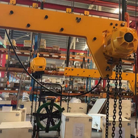 Nouvelle palan électrique à chaîne APAX CRANE 380V à faible hauteur de levage, mini 1000 kg 0,75 kW avec télécommande, protection IP55 pour usage en bâtiment