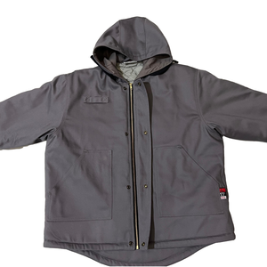 Oeko <span class=keywords><strong>Tex</strong></span> <span class=keywords><strong>Winter</strong></span> OEM cappotto invernale caldo basso MOQ trapuntato Vintage imbottito in cotone da lavoro giacca imbottita da uomo - Product Image 1