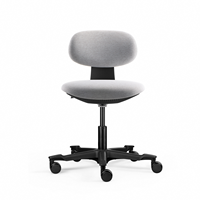 Tabouret de bar de bureau personnalisable en couleur, directement de l'usine, chaise haute ergonomique avec repose-pieds pour espace de travail, laboratoire et comptoir