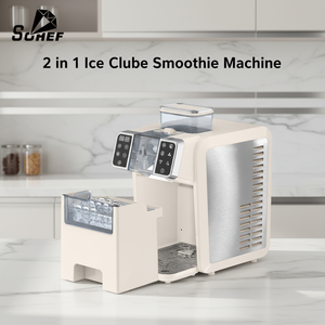 Máquina para Hacer <span class=keywords><strong>Hielo</strong></span> y Batidos 2 en 1 SOHEF Rapid, Motor Potente <span class=keywords><strong>de</strong></span> 150W, Totalmente Automática, para Cócteles Congelados, Vino y Uso Doméstico - Product Image 1