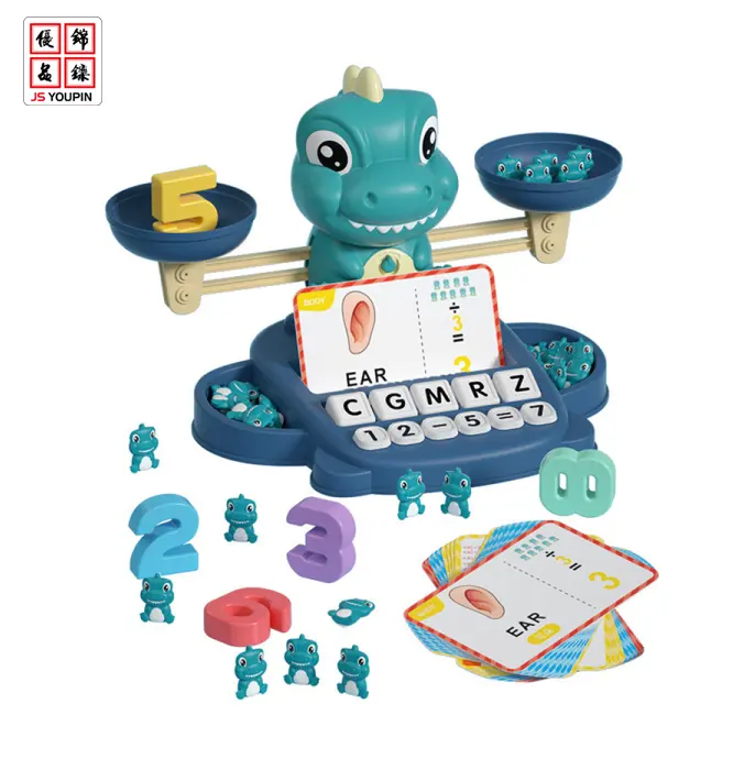 Venda de brinquedos de escala de jogo de contagem para educação infantil, animais de desenho animado legais, números de matemática, outros brinquedos educativos