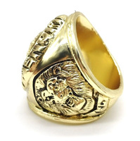 Bague de championnat vintage des Lions de Detroit 1957, bague de football rétro NFL