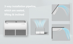 Unité de climatisation industrielle AC/DC à faible coût, 9000 BTU, 18000 BTU/h, unité de climatisation au sol, 4 <span class=keywords><strong>P</strong></span>, 2 tonnes, refroidissement uniquement - Product Image 2