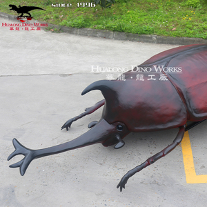 Chủ Đề Công viên côn trùng mô hình thực tế cuộc sống Kích thước Bọ Cánh Cứng điêu khắc - Product Image 3