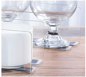 Divisor de Estantes en Forma de L para Farmacias, Tamaño Personalizado, Ajustable, Magnético, para Supermercados - Product Image 4