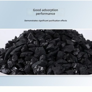 Gránulos de Carbón Activado <span class=keywords><strong>a</strong></span> Base de Carbón Vegetal, 850 Iodine, 99.99% de Pureza, Certificación ISO 9001, Purificación de Agua, Soporte para Gas, Personalizable - Product Image 3
