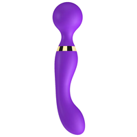 Vibromasseur double tête pour femme, produit sexuel pour adultes, bâton de massage pour masturbation féminine, vibromasseur pour adultes
