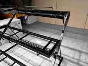 Étagère d'affichage pliable en métal pour les légumes des supermarchés - Product Image 4