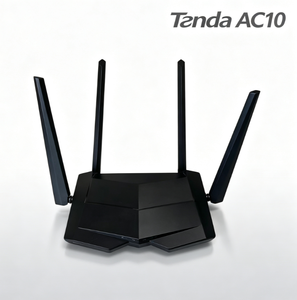 Router WiFi Gigabit de Doble Banda Tenda AC10 AC200 de <span class=keywords><strong>Segunda</strong></span> <span class=keywords><strong>Mano</strong></span> con Firmware en Inglés, Router Inalámbrico 2.4G 5G, Repetidor AP - Product Image 1
