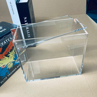 Boîte de présentation magnétique pour cartes de jeu ETB, en acrylique poli transparent de qualité supérieure, résistant aux UV