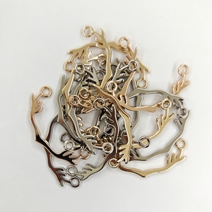 Alta Qualidade Estilo Clássico Metal Deer Antlers Vestuário Bagagem e Outros Acessórios - Product Image 2