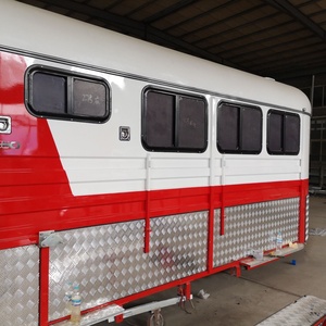 Remolques de Viaje de Lujo HERUI para 3 Caballos con Cuello de Cisne, Capacidad para 2 Personas, Diseño Flotante Elegante para Entusiastas Ecuestres - Product Image 2