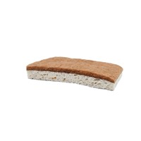 Éponge de cuisine naturelle biodégradable, écologique et compostable, en cellulose, noix de coco et noix, tampons à récurer populaires, haute absorption d'eau