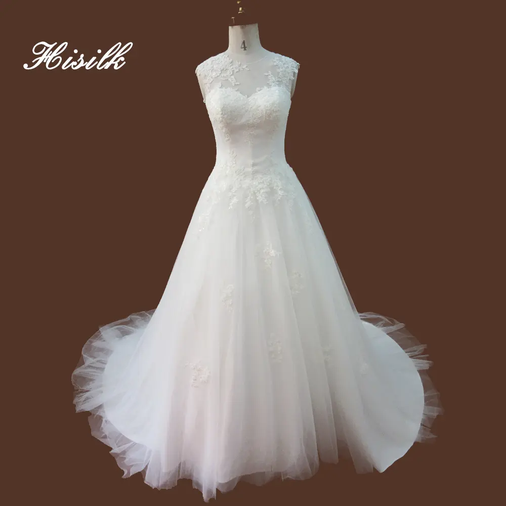 2023 Super Fairy Simple Tulle Wedding Dress Princess Style Vintage Real Photo Factory Price Aline dress
