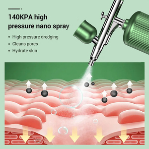 Injecteur d'oxygène facial électrique rechargeable par USB PAKISS, <span class=keywords><strong>brume</strong></span> fine haute pression pour usage domestique et activités de plein air - Product Image 4