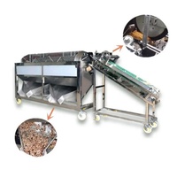 Peau de grain de café frais cassant décorticage Machine à éplucher les grains de cacao décortiqueur éplucheur pulpeur