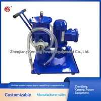 Nouvelle machine de filtration d'huile hydraulique pour véhicules LYC16/40/63/100, filtre industriel, élément filtrant d'huile sous pression