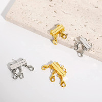 Meistverkaufte Metall-Verschlüsse Schmuckverschlüsse Trenner für Stapelbare Mehrschichtige Halsketten und Armbänder