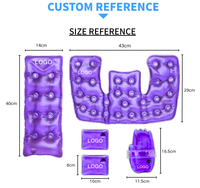 Pack chaud/froid réutilisable Magic Click avec acétate de sodium pour soulager les douleurs au cou, aux épaules et au dos - Coussin chauffant en gel PVC