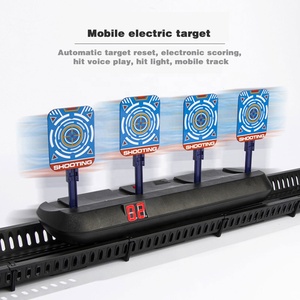 <span class=keywords><strong>Cible</strong></span> de tir électronique avec enregistrement des scores, réinitialisation automatique, cibles mobiles numériques, jouets de tir pour garçons - Product Image 3