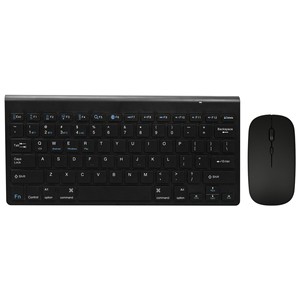 Yüksek kalite 2.4G kablosuz ve <span class=keywords><strong>Bluetooth</strong></span> klavye fare cep Tablet telefon Laptop için multimedya tuşları ile Set masaüstü bilgisayar - Product Image 1