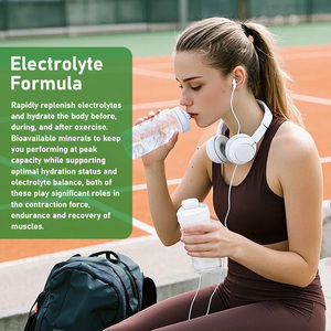Poudre de boisson électrolytique à absorption rapide et hydratation rapide avec vitamine C et zinc pour soutenir l'énergie et l'endurance, complément d'entraînement - Product Image 5