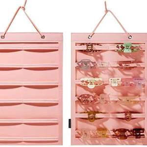 YY feutre suspendu support <span class=keywords><strong>de</strong></span> <span class=keywords><strong>bandeau</strong></span> personnalisé pince à cheveux organisateur support griffe pince cintre pour mur <span class=keywords><strong>de</strong></span> bureau à domicile - Product Image 4