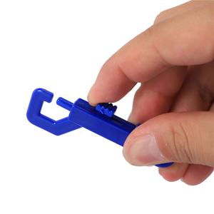 プラスチック製の鳥かごロックキーフック鳥かごドアロックウサギの家禽ケージドアロック - Product Image 4