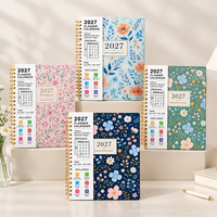 Bestseller 2027 A5 Wochenplaner mit Papierumschlag, Notizbuch mit Anpassbarem Logo, Geschenkset mit Spiralbindung, Schul- und Büro-Tagebuch, Notizblock